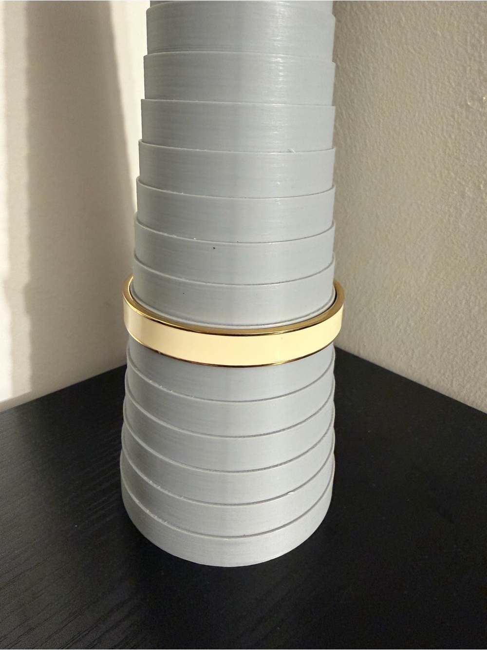 Kate spade Crème de la crème  Gold Tone Slim Bangle Bracelet